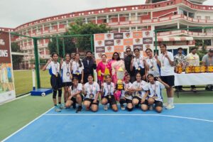 बड़े ही भव्यता, उल्लास एवं उत्साह के साथ स्कूल बास्केटबॉल लीग 2025 सत्र 02 का समापन